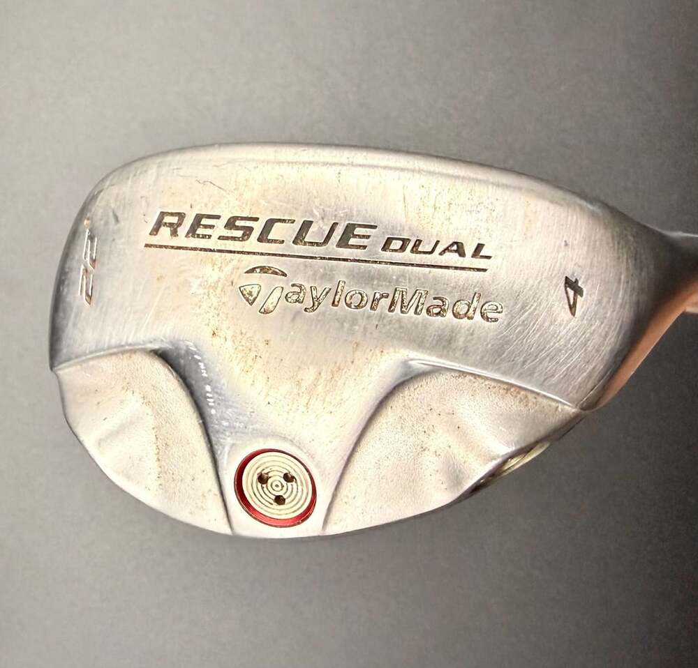 TaylorMade Rescue Dual 4 Hybrid 22 Degree Regular Flex Golf Club